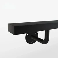 Handlauf gun metal rechteckig - 40x20