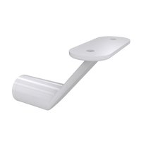 weißen Schräge handlaufhalter für flaches Geländer (blind)