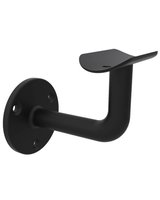 Handlaufträger schwarz für Handlauf Ø42,4