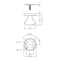 Intersteel Basis Haustürset Schutzbeschlag SKG*** rund Edelstahl schwarz mit Kernziehschutz