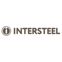 Intersteel Türgriff Amsterdam mit Rosette massiv verdeckt 53x53x10mm mit Stütznocken PVD messing vib