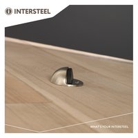 Intersteel Türstopper kugelförmig Nickel matt