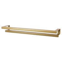 LIROdesign Handtuchhalter doppelt Stockholm Gold - M